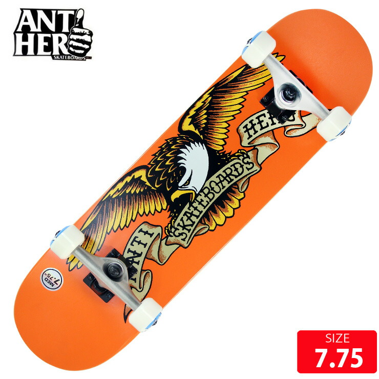 楽天市場】スケボー コンプリート アンチヒーロー ANTI HERO CALSSIC