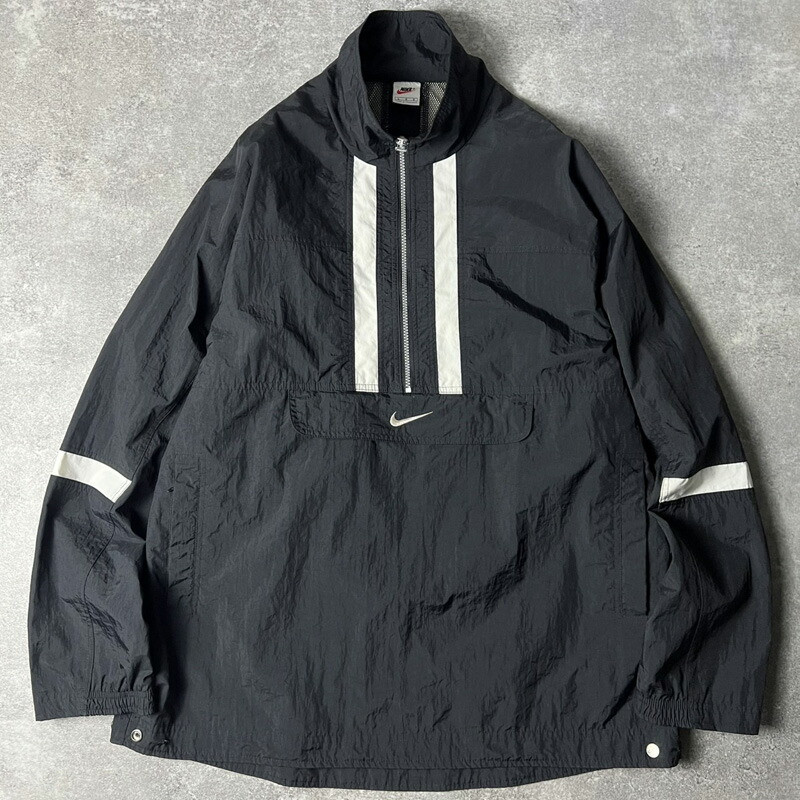 楽天市場】90s NIKE センター スウォッシュ 刺繍 プルオーバー
