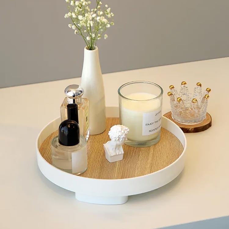 楽天市場】小物入れ トレー トレイ 鍵置き 丸型 円形 アクセサリー