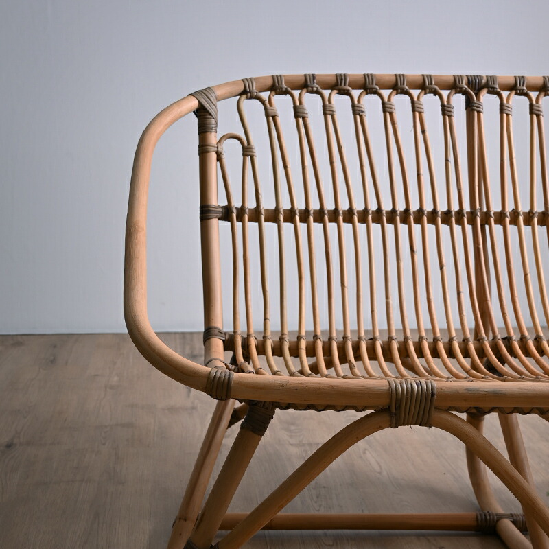 楽天市場】≪楽天スーパーSALE≫19999→18999円!!ラタンチェア 2人掛け