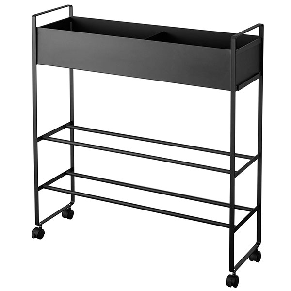 楽天市場】山崎実業 tower タワー キャスター付き 玄関収納ラック