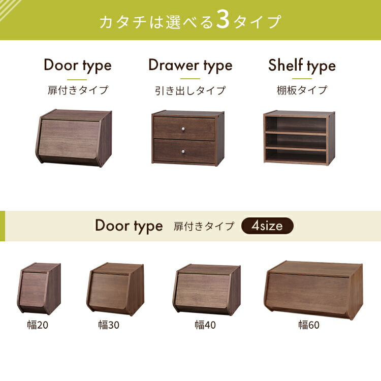 楽天市場】【10%OFF】【単品】カラーボックス 扉付き 収納 おしゃれ