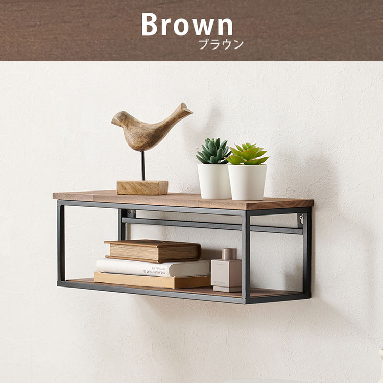 楽天市場】壁掛けラック KR-3860 壁掛け ラック ウォールシェルフ