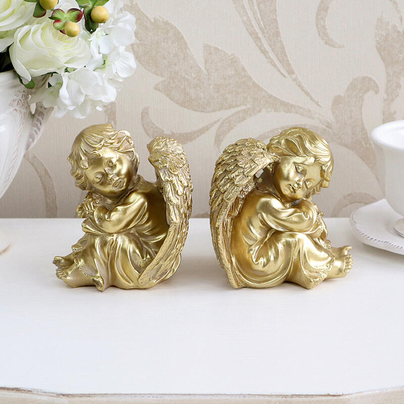 楽天市場】エンジェルオブジェ アンティークゴールド 2種類より選択
