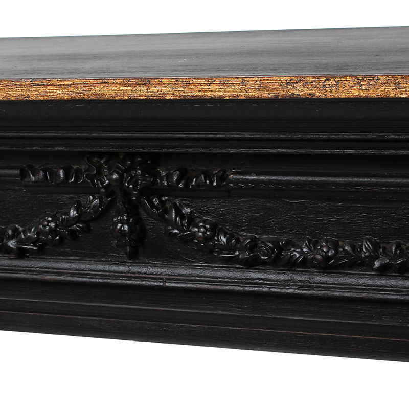 楽天市場】ポイント10倍SALEマントルピース アンティークブラック