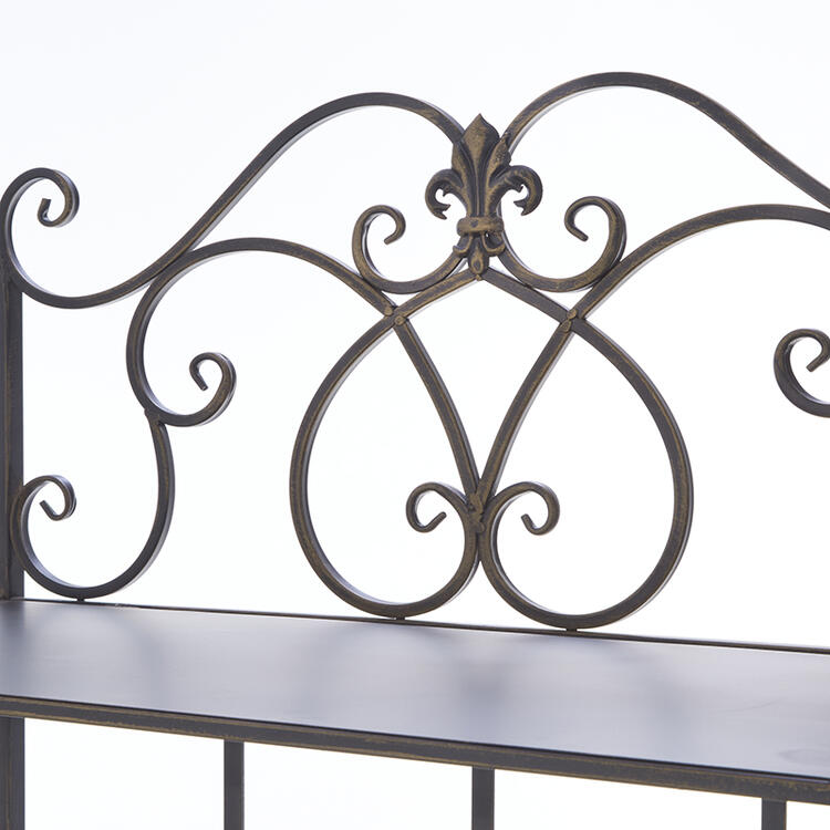 楽天市場】アイアン製 4段ラック 2色より選択アイアン ラック オープン