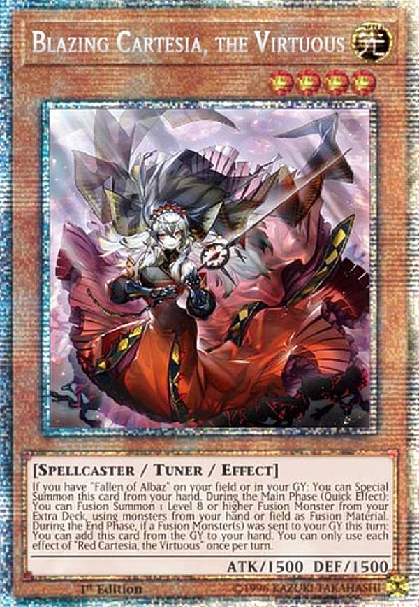 楽天市場】遊戯王 DABL-EN011 赫の聖女カルテシア Blazing Cartesia