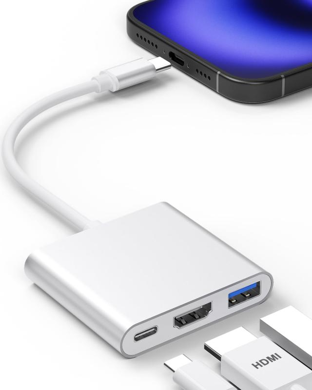 楽天市場】apple usb－c digital av multiportアダプタの通販