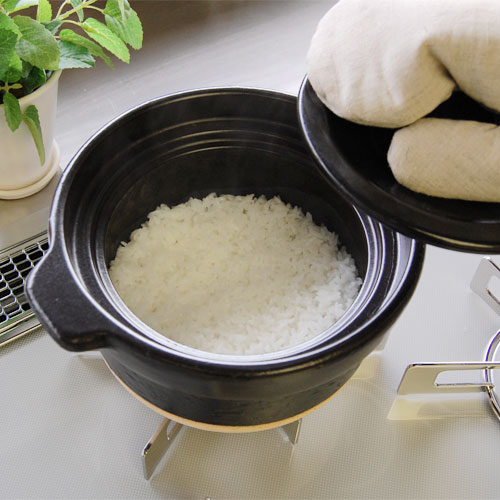楽天市場】【送料無料】長谷園 専用炊飯土鍋 かまどさん自動炊き1合