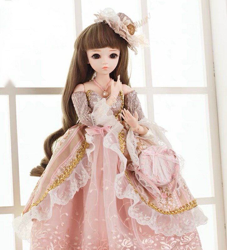 楽天市場】A061248プリンセスドール 60cm フランス人形本体 メイク