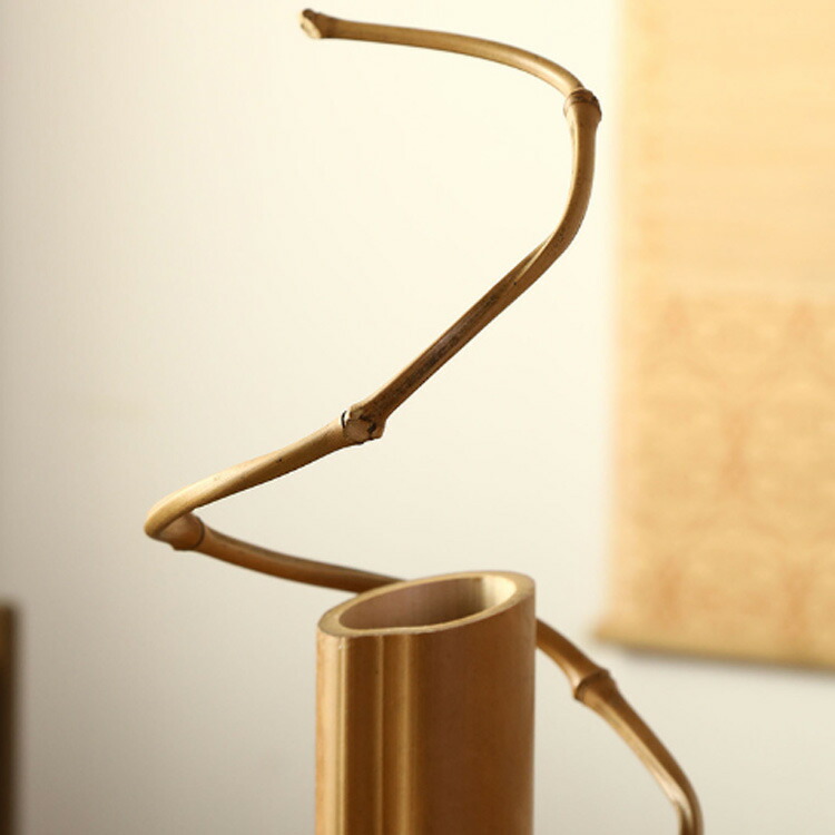 楽天市場】花びん 竹製 手作り花瓶 2個セット 花瓶 一輪挿し 竹の