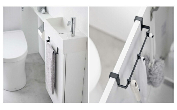楽天市場】［ トイレキャビネット扉ハンガー タワー ］山崎実業 tower
