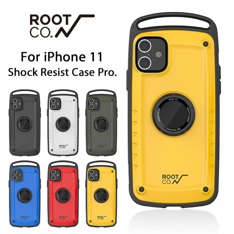 楽天市場】[iPhone11専用]ROOT CO. Gravity Shock Resist Case Pro