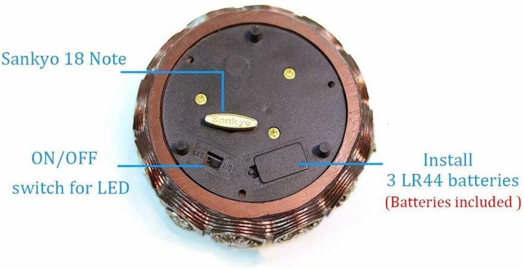 楽天市場】LEDライトがきらめく、12座の星座の女神が回転する