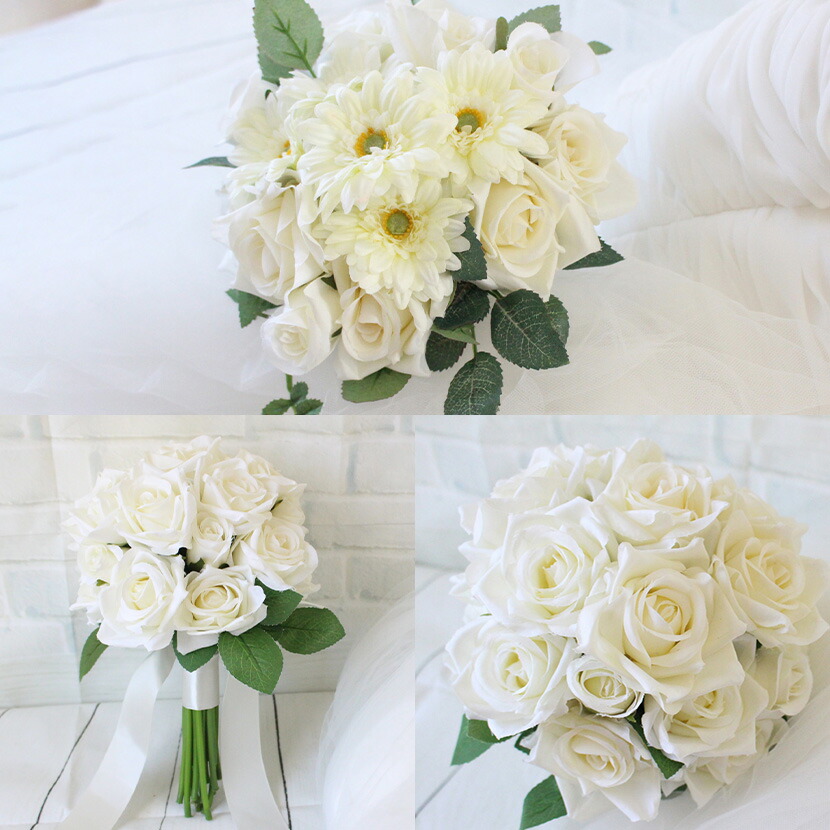 楽天市場】＼20%OFFセール／ ブーケ ブートニアセット ウエディング