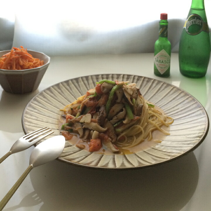 楽天市場】小鹿田焼（おんたやき） 刷毛目皿 8寸皿小鹿田焼き 24cmのお