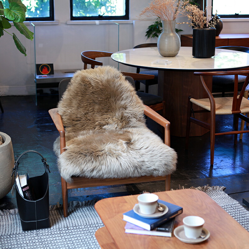 楽天市場】シープスキン（羊の毛皮）ライトブラウン［NATURES