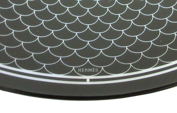 楽天市場】エルメス Hデコ デザートプレート 21cm 黒 セット : 心斎橋