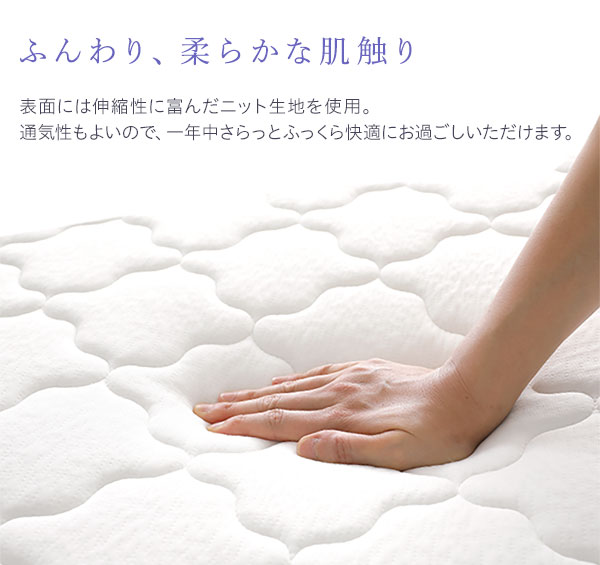 楽天市場】マットレス セミダブルサイズ ボンネルコイル 快眠 高密度