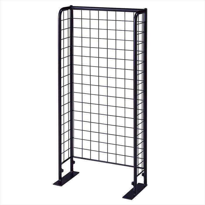 楽天市場】スリムネットラック ブラック 本体 1台レジ前や店頭の省