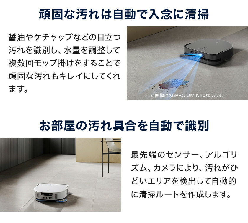 楽天市場】ロボット掃除機 DEEBOT X5 OMNI エコバックス 公式 メーカー