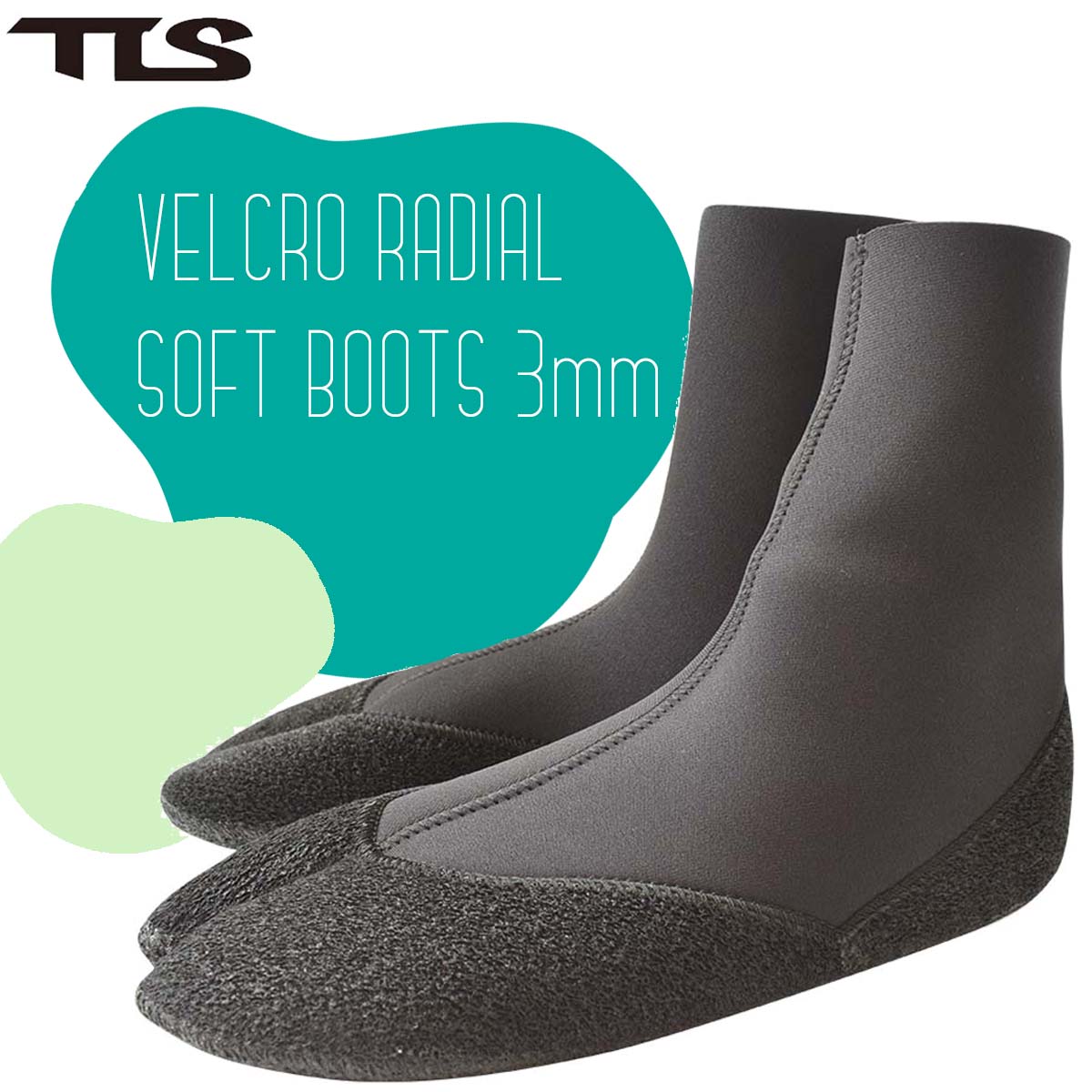 楽天市場】23/24 TLS TOOLS トゥールス サーフブーツ TLS 3mm ベルクロ