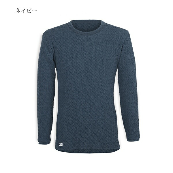 楽天市場】ひだまり チョモランマ 紳士 丸首 インナー 長袖 肌着 保温