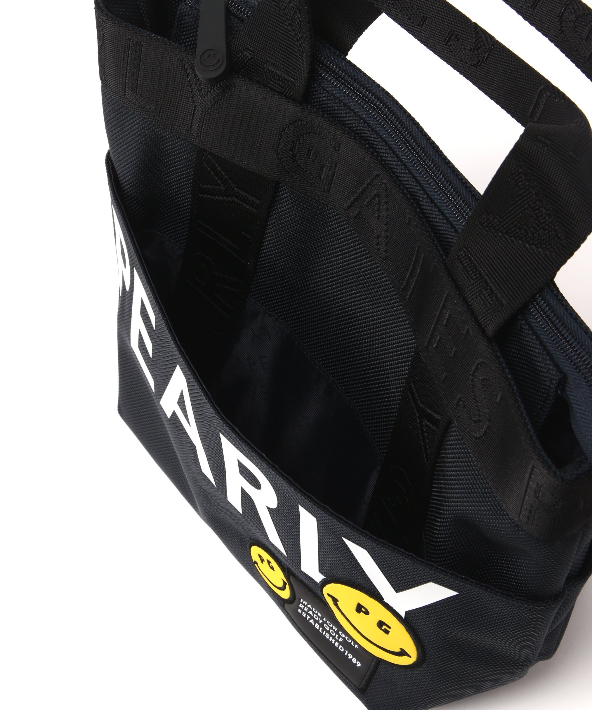 PEARLY GATES｜ロゴ×PG SMILEカートバッグ (UNISEX) | Rakuten Fashion