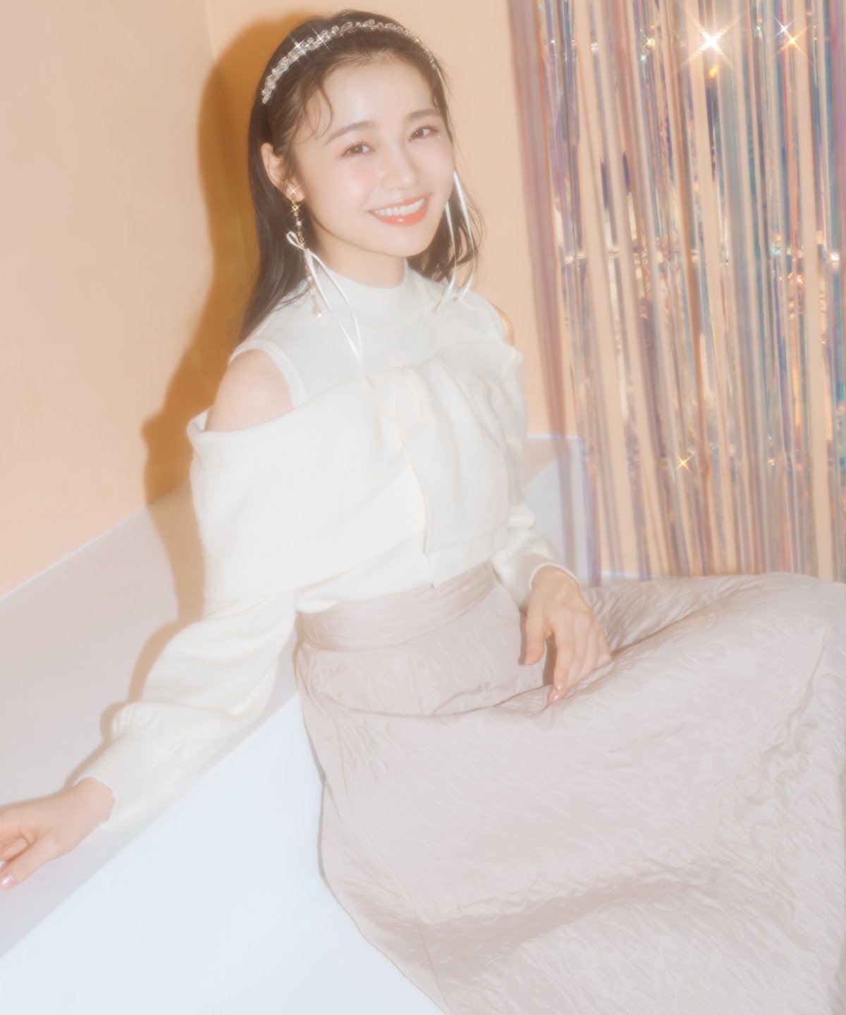 WILLSELECTION｜キルティングボリュームフレアスカート | Rakuten