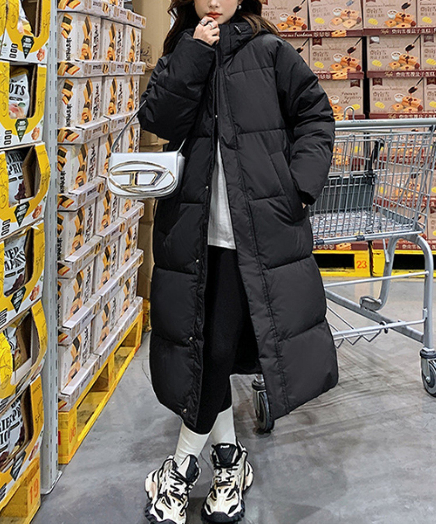 chuclla｜フード ボリューム ロングダウンコート culw830 | Rakuten