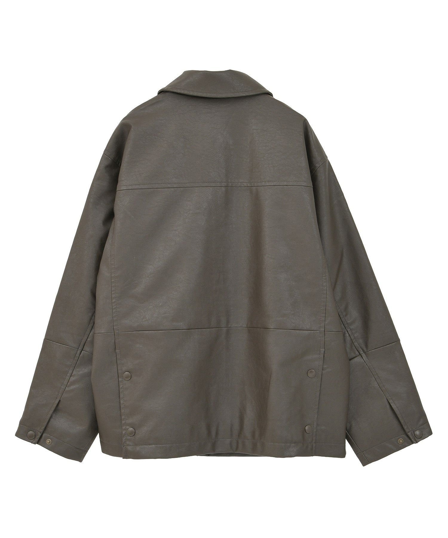 AMERICAN HOLIC｜フェイクレザーカバーオール | Rakuten Fashion(楽天