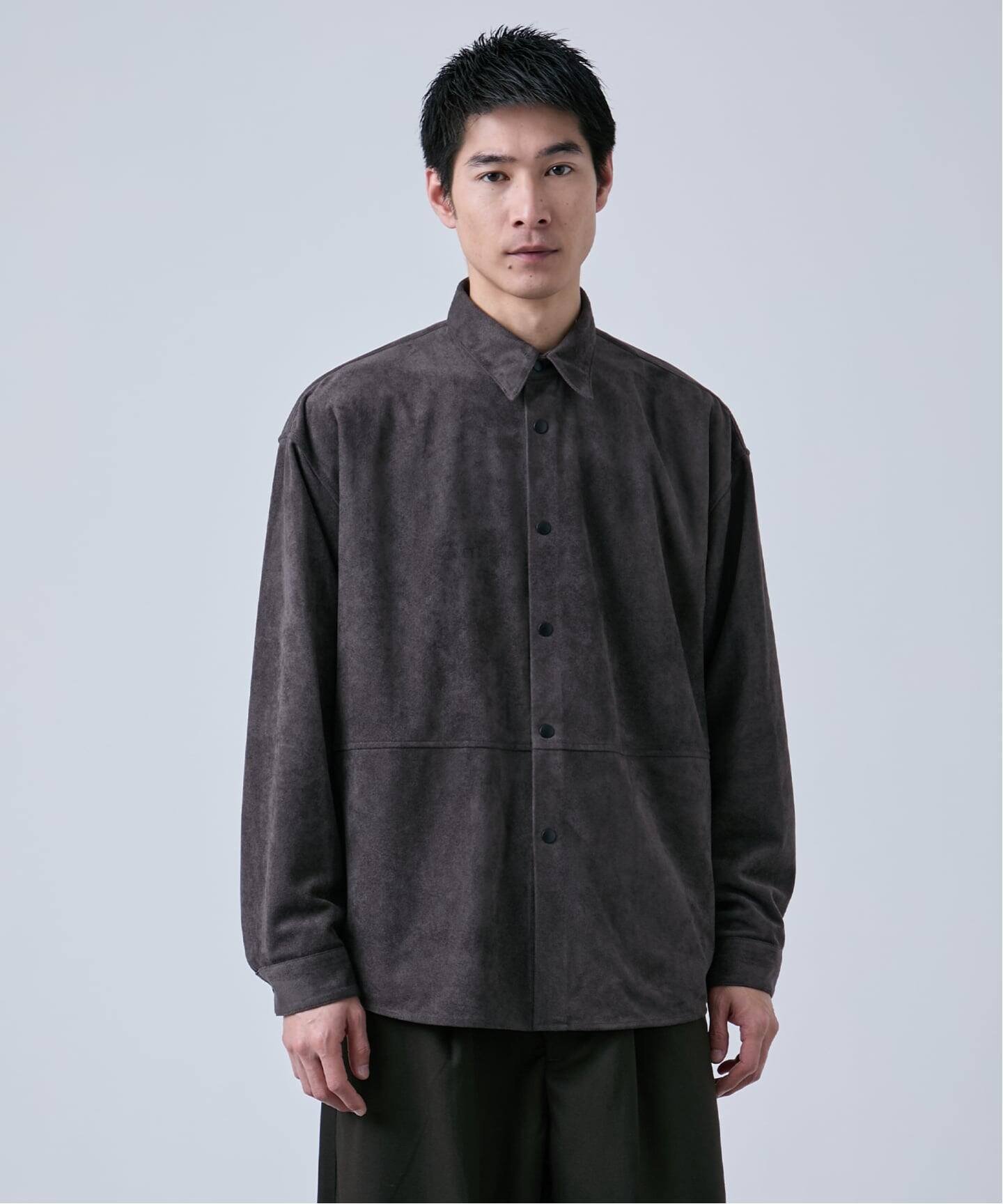 B.C STOCK｜《追加》フェイクスエード シャツジャケット | Rakuten