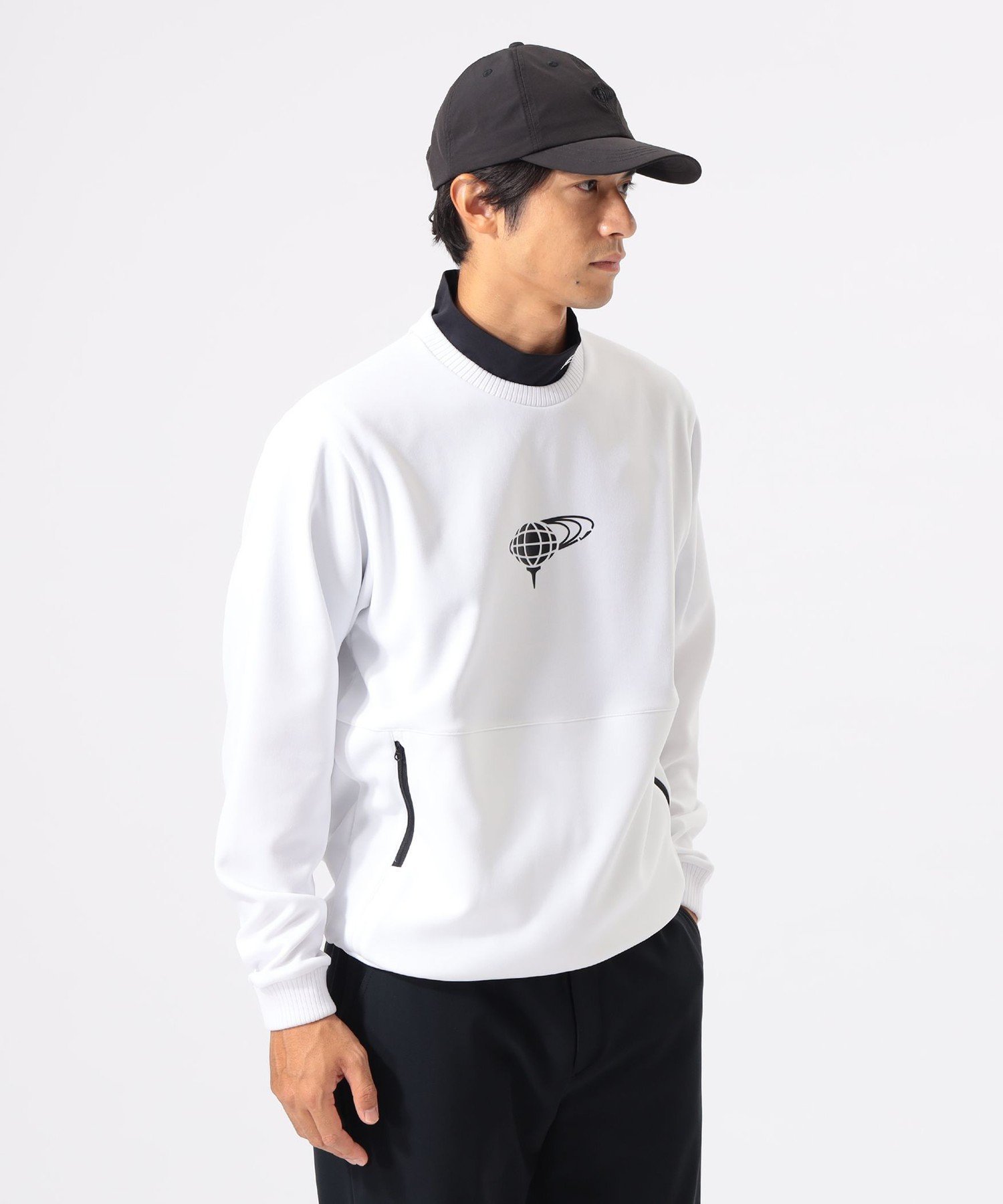 BEAMS GOLF｜ORANGE LABEL / スムース 1ポイント プルオーバー