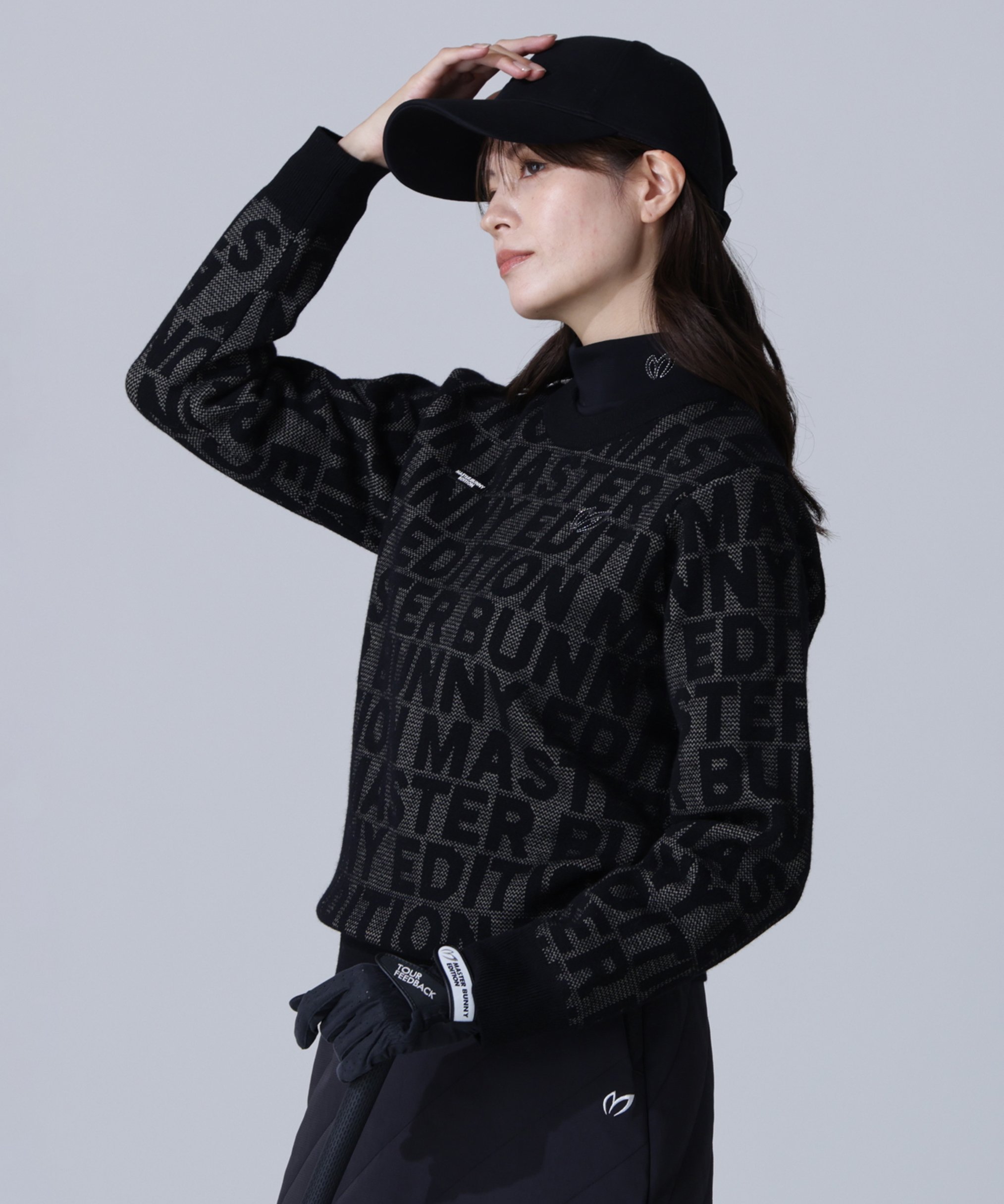 MASTER BUNNY EDITION｜ロゴクルーネックニットプルオーバー | Rakuten