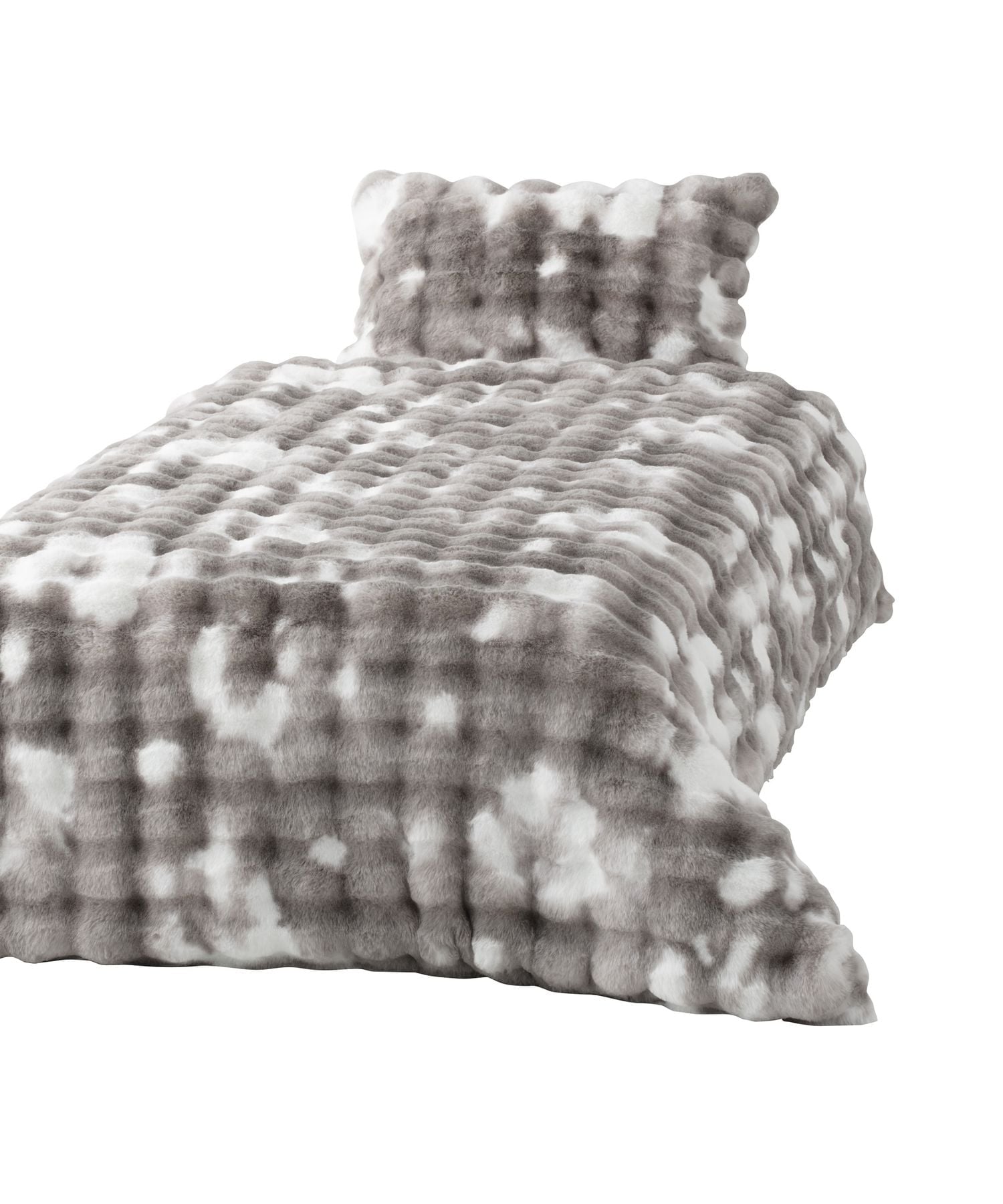 Francfranc｜あったか寝具 もふもふ ポコモコファー 掛け布団カバー