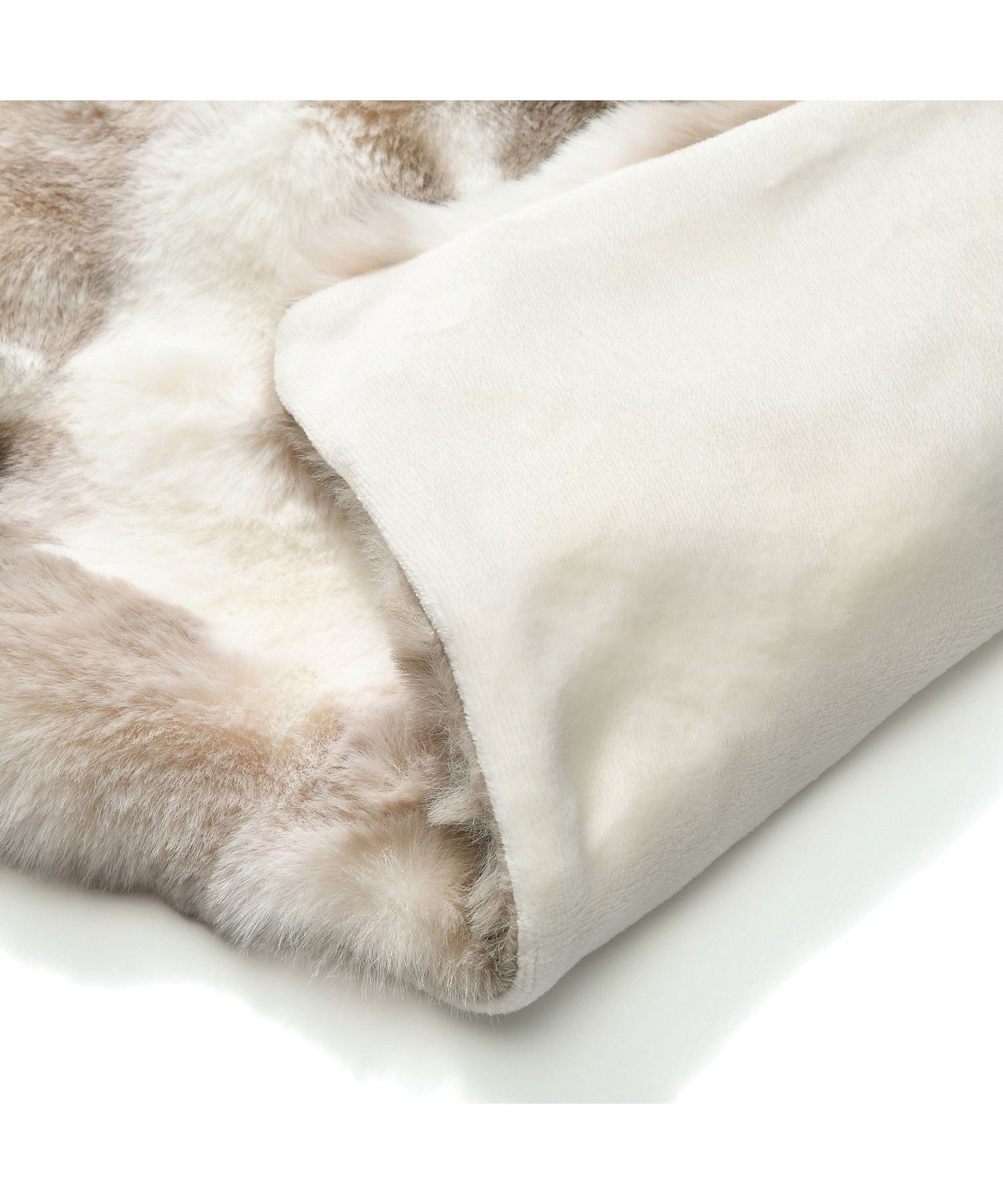 Francfranc｜あったか寝具 もふもふ ポコモコファー 掛け布団カバー