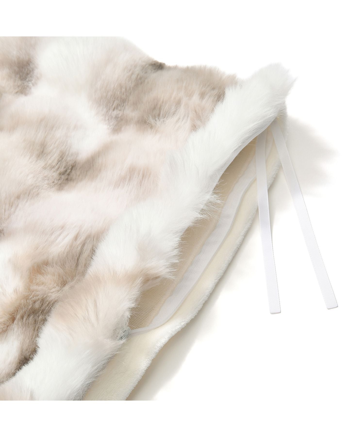 Francfranc｜あったか寝具 もふもふ ポコモコファー 掛け布団カバー