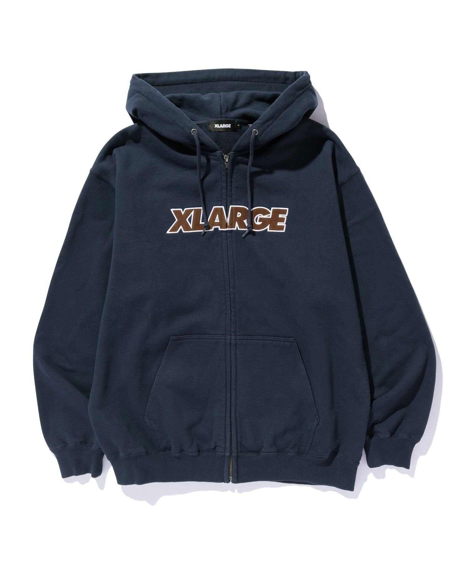 XLARGE｜STANDARD LOGO ZIP UP HOODED SWEATSHIRT | Rakuten Fashion