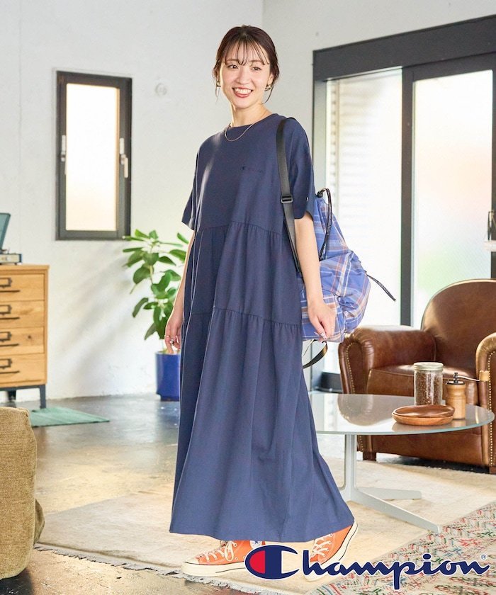 FREAK'S STORE｜別注 ティアード 切り替え ワンピース【限定展開