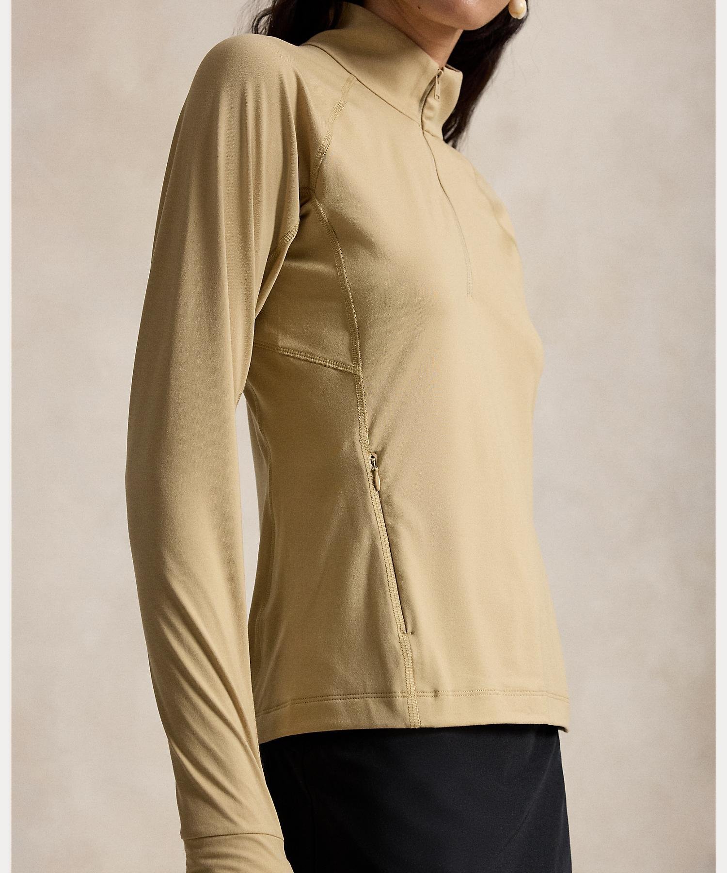 RALPH LAUREN｜(RLX)ストレッチ ジャージー クォータージップ