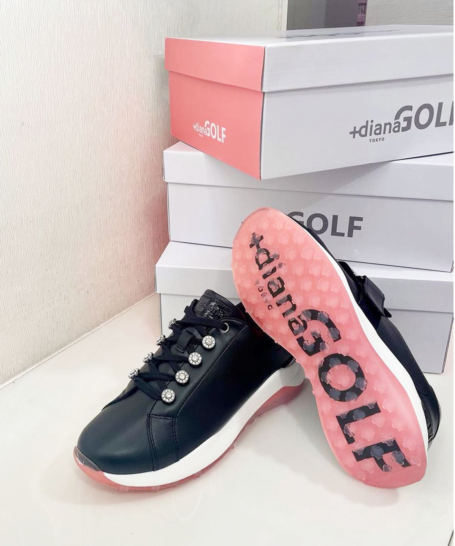 diana｜【+dianaGOLF】レースアップゴルフシューズ | Rakuten Fashion