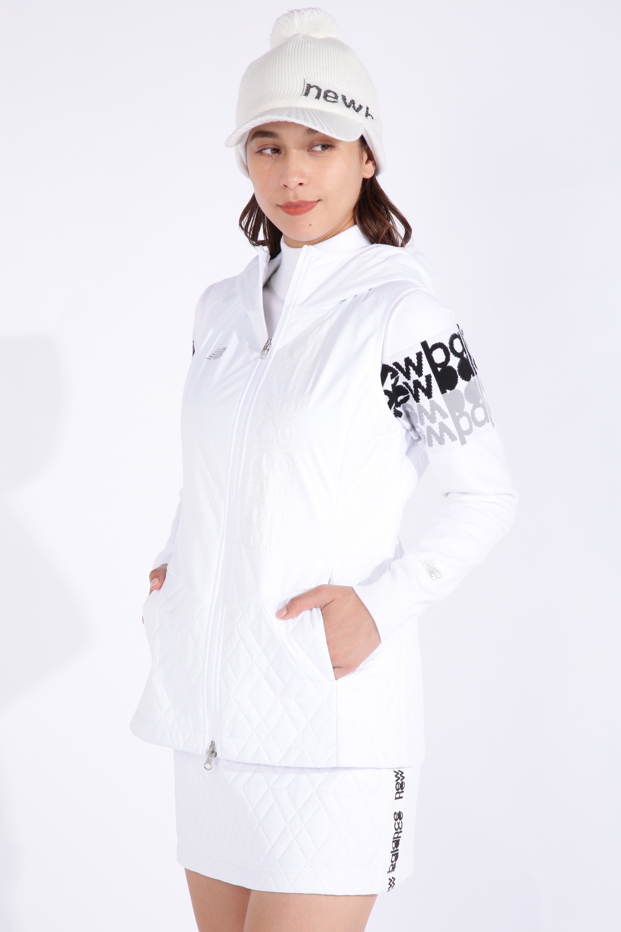 New Balance Golf｜3Dダイヤキルト ロングベスト (WOMENS SPORT