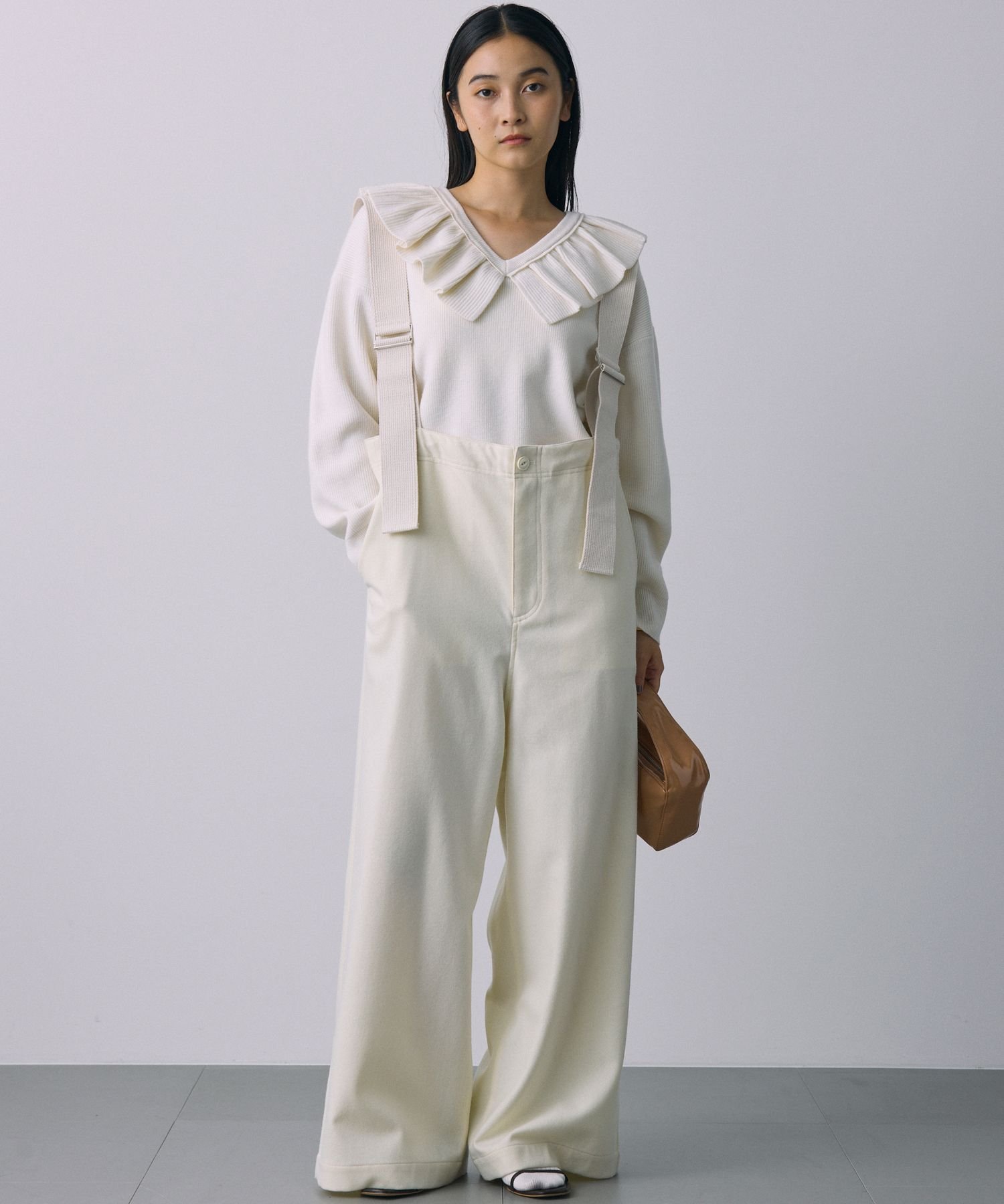 BABYLONE｜フラノサスペンダーパンツ | Rakuten Fashion(楽天