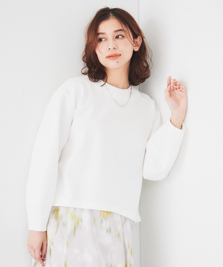 UNTITLED｜【洗える/後ろファスナー】ダンボールプルオーバー