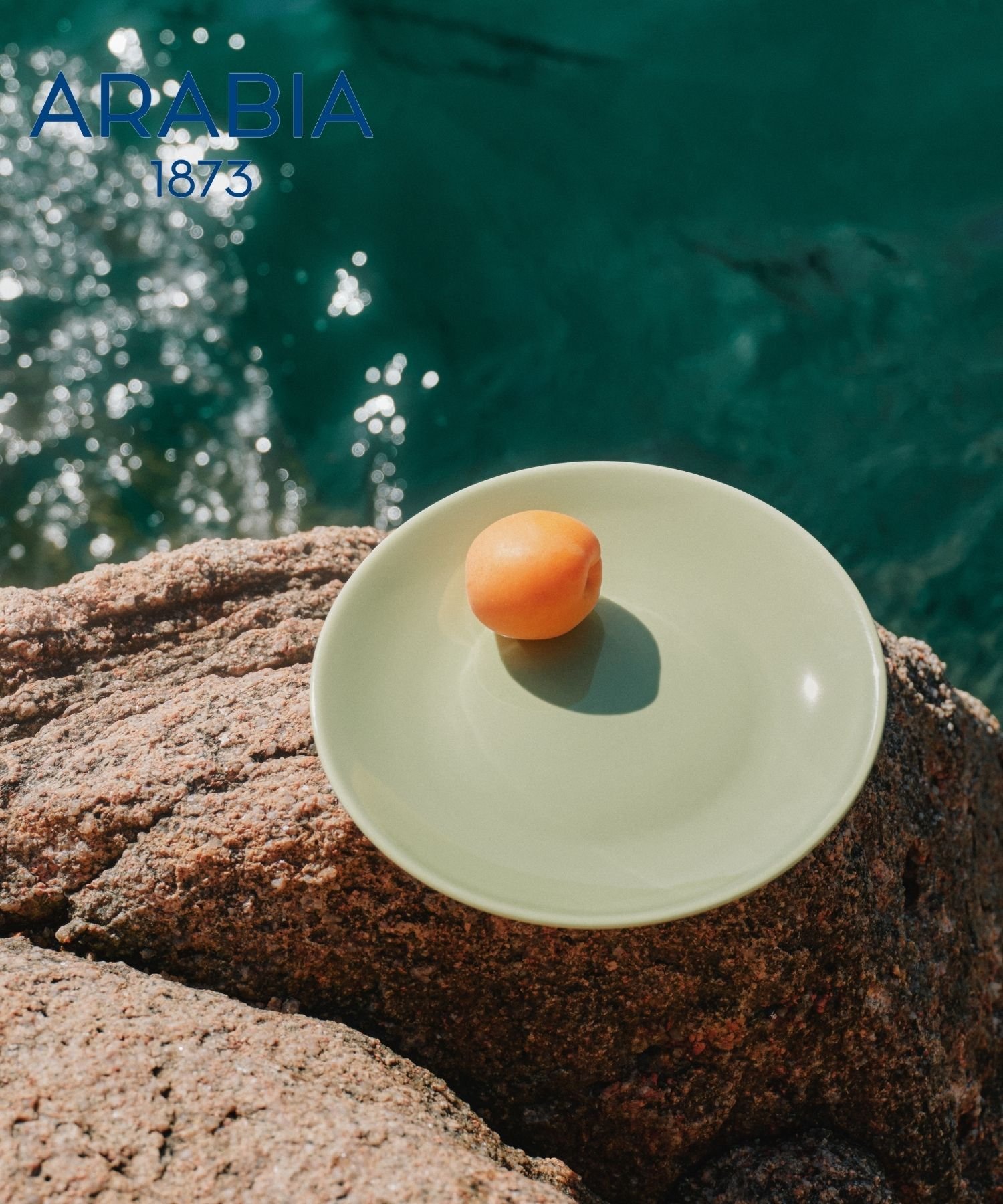 ARABIA｜[公式] アラビア 24h プレート 20cm セージグリーン | Rakuten