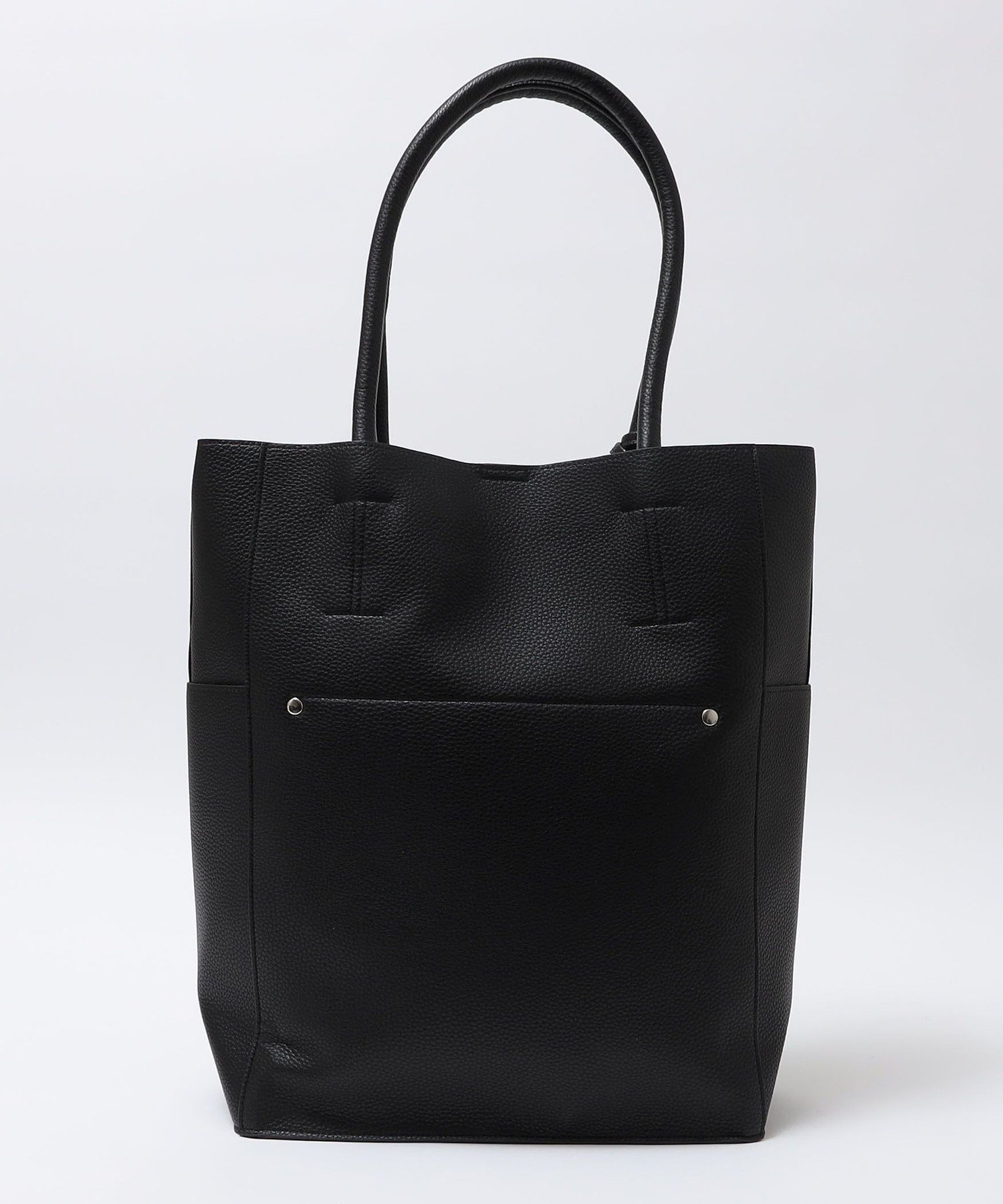 SHIPS｜【WEB限定】SHIPS: 合成皮革 ヴァーティカル ビズ トート