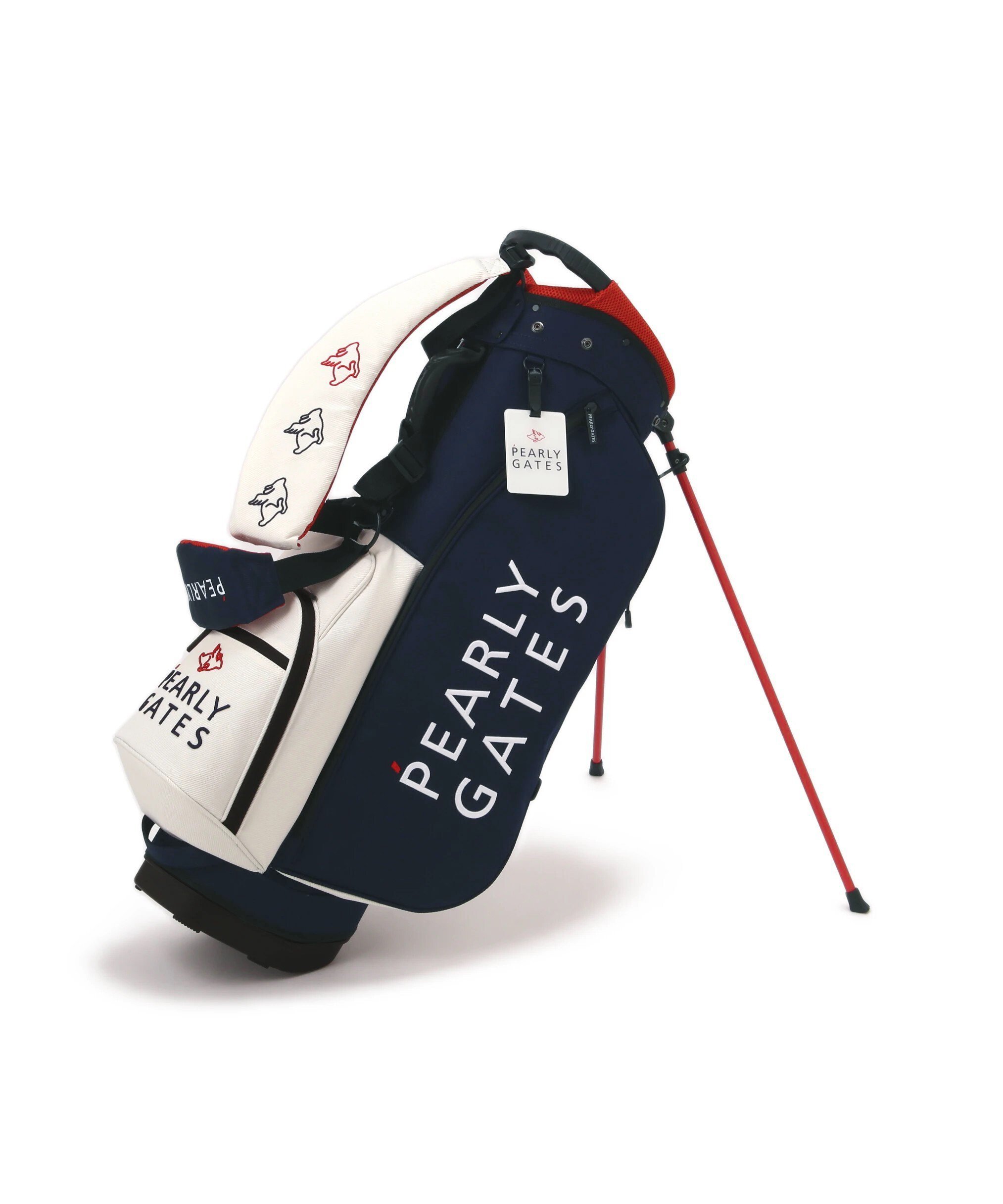 PEARLY GATES｜トリコ軽量スタンドキャディバッグ (46インチ対応