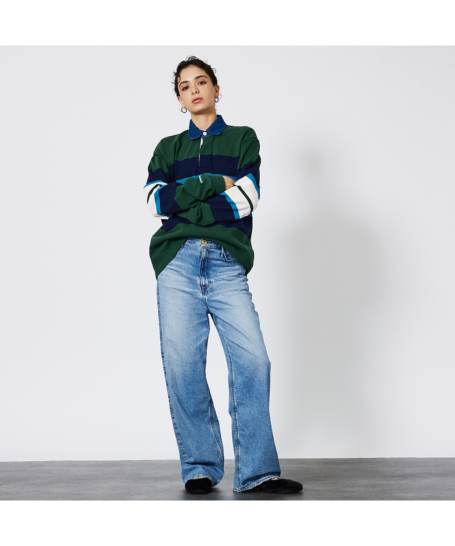 ABAHOUSE｜【BARBARIAN/バーバリアン】クラシック ラガーシャツ-NEW