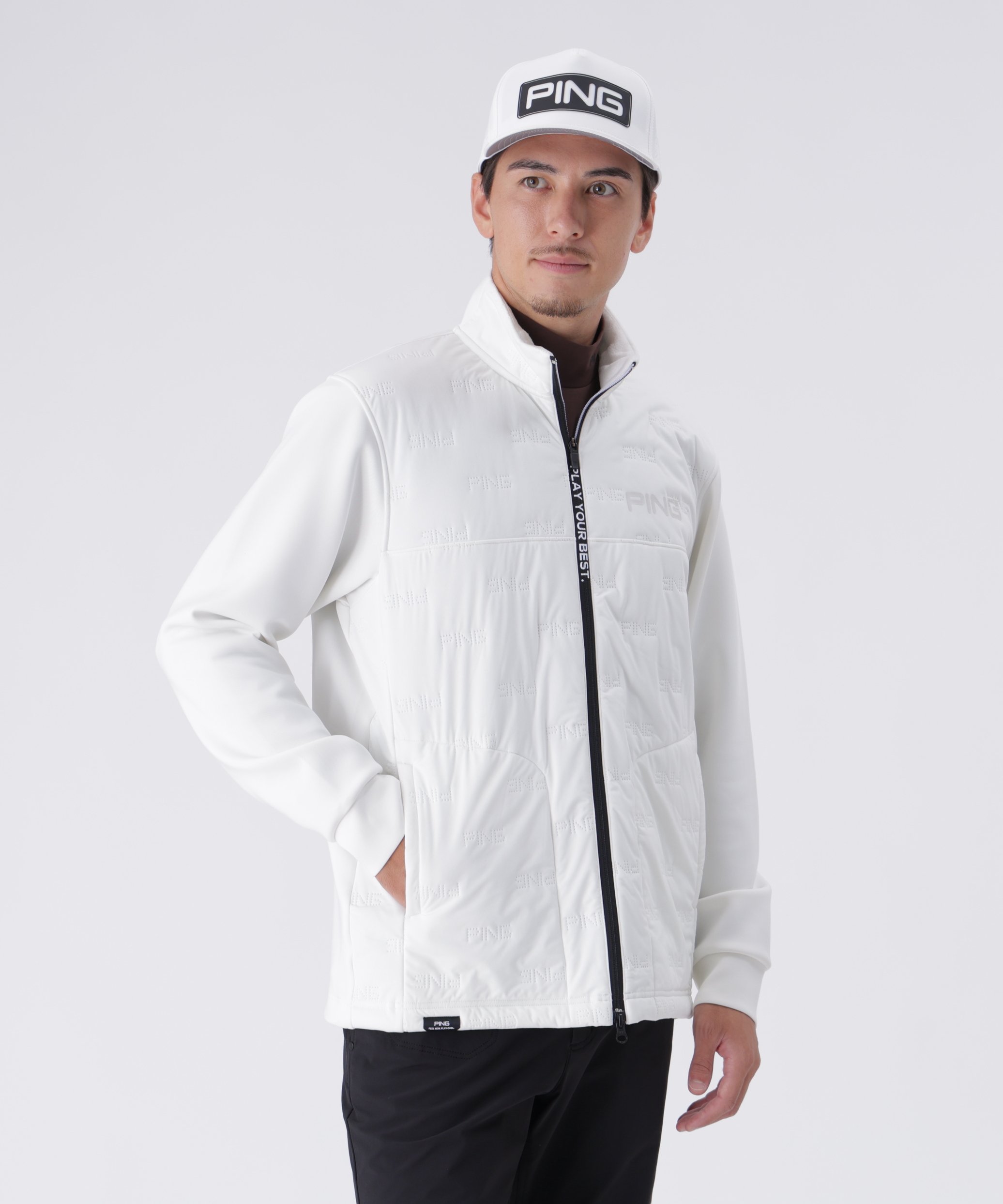 PING APPAREL｜全方向ストレッチ ピンソニックキルト/ダンボール