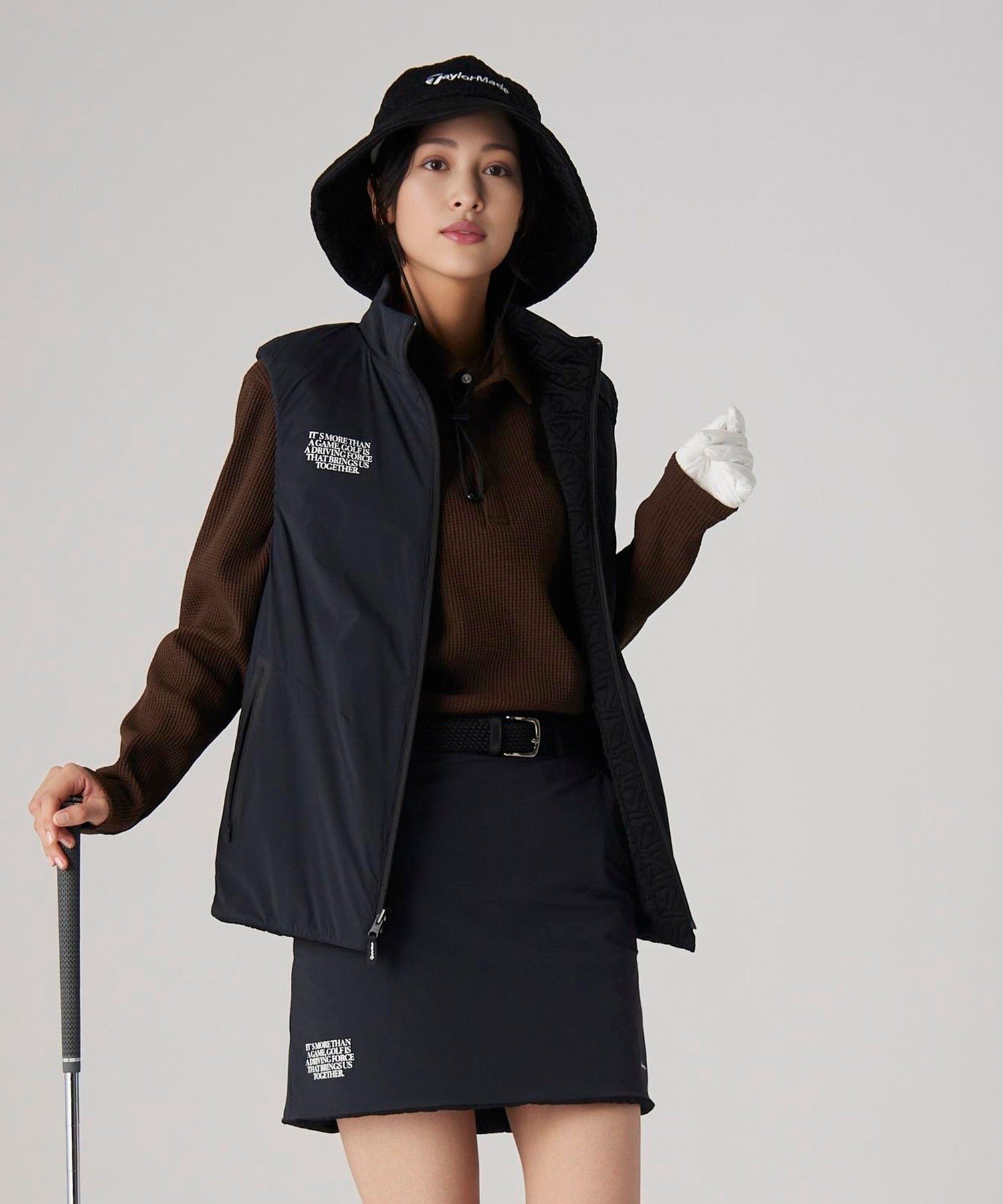 Taylor Made ✖️UNITED ARROWS ゴルフウエア　ベスト　S TaylorMade（テーラーメイド） ベスト ジレ 「別注」「TaylorMade